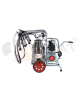 EMT. Aparat de muls vaci 2 posturi cu bidon din inox 40 litrii EMT 2+1S40